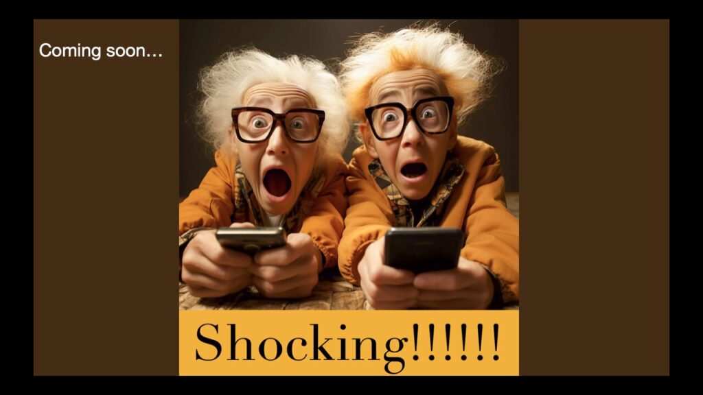 coming shocking